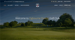 Desktop Screenshot of ogbournedowns.co.uk